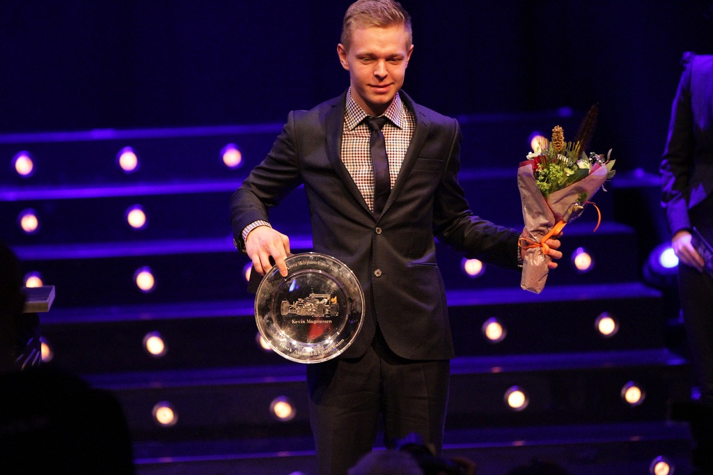 Årets Bilsportskører: Kevin Magnussen, en pris hans far også har vundet
(Foto: Motorsporten.dk)